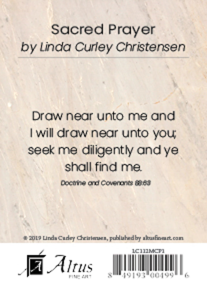 Sacred Prayer by Linda Curley Christensen