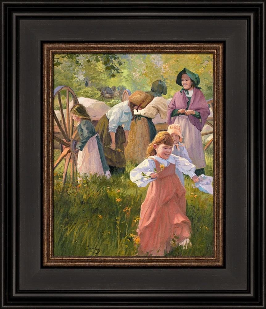 Thrill of Handcart Travel by Linda Curley Christensen | Altus Fine Art