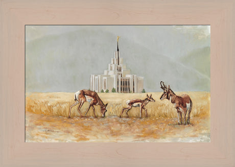 Saratoga Springs Temple- Misty Morning- Lori Hatfield