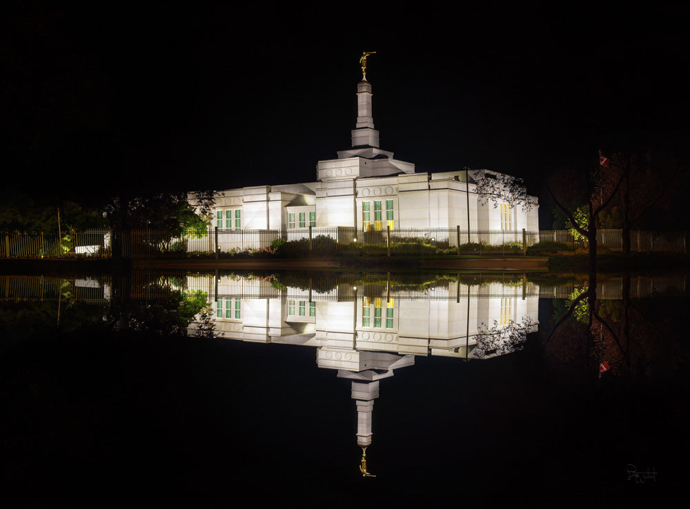 Regina Saskatchewan Temple - Reflections