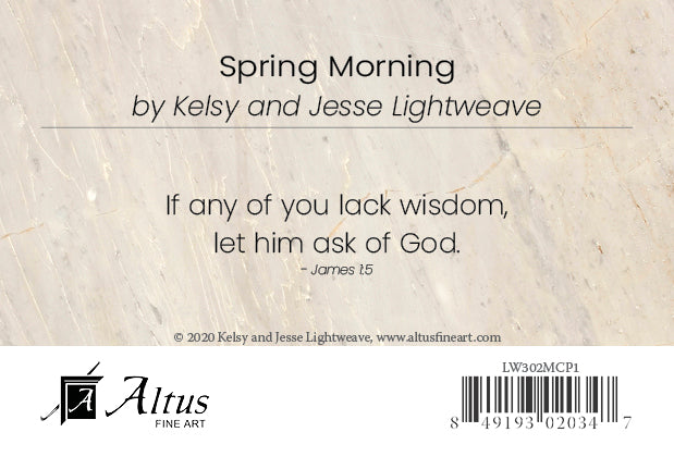 Spring Morning by Kelsy and Jesse Lightweave | Altus Fine Art