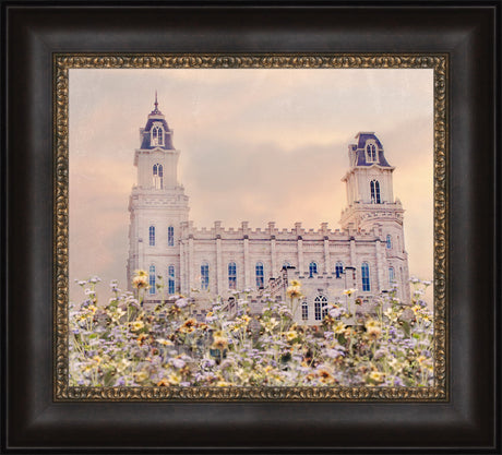 Manti Temple - Simple Majesty by Mandy Jane Williams