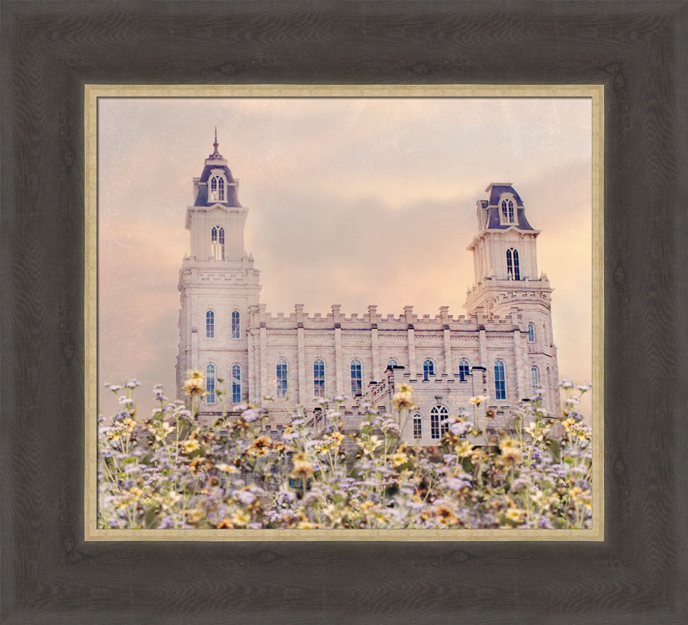 Manti Temple - Simple Majesty by Mandy Jane Williams