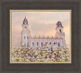 Manti Temple - Simple Majesty by Mandy Jane Williams