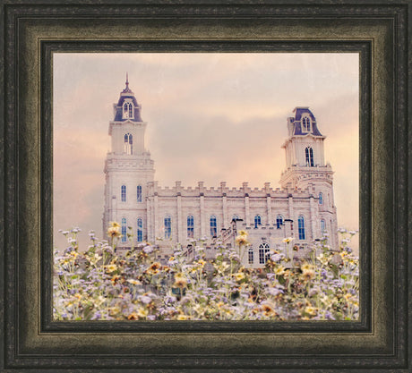 Manti Temple - Simple Majesty by Mandy Jane Williams