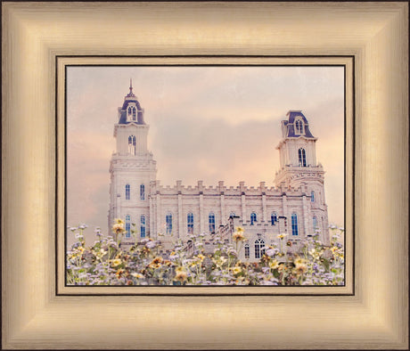 Manti Temple - Simple Majesty by Mandy Jane Williams