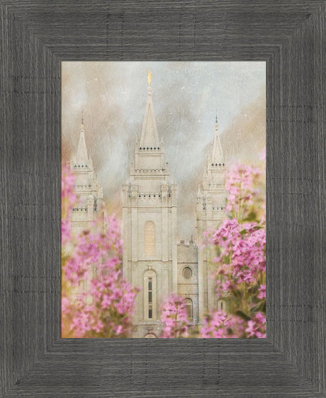 Salt Lake Temple - Jubilant by Mandy Jane Williams