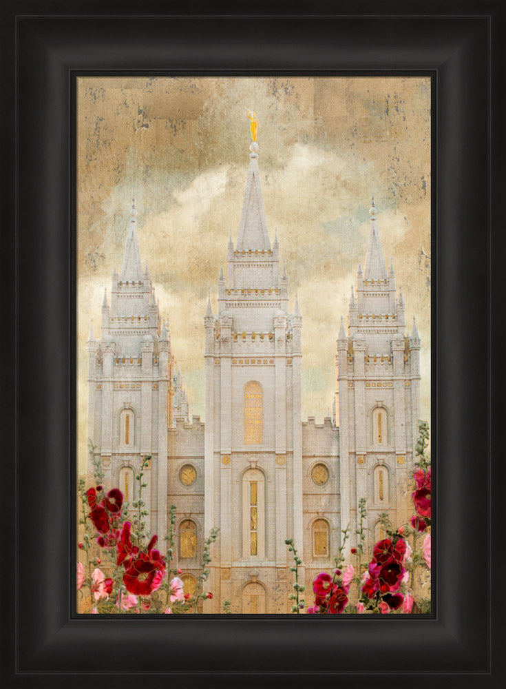 Salt Lake Temple - Splendor by Mandy Jane Williams