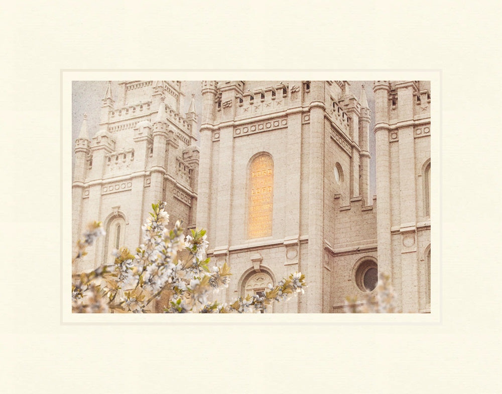 Salt Lake Temple - Regal by Mandy Jane Williams