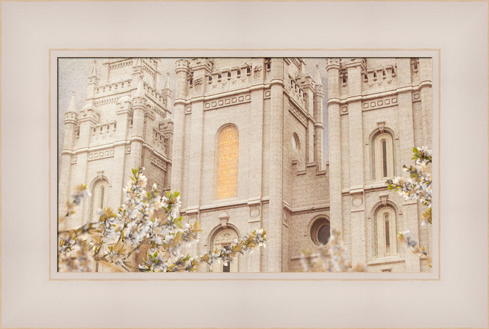 Salt Lake Temple - Regal by Mandy Jane Williams