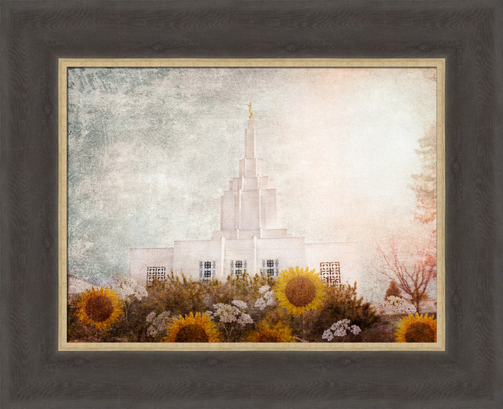 Idaho Falls Temple - Brightness of Hope by Mandy Jane Williams