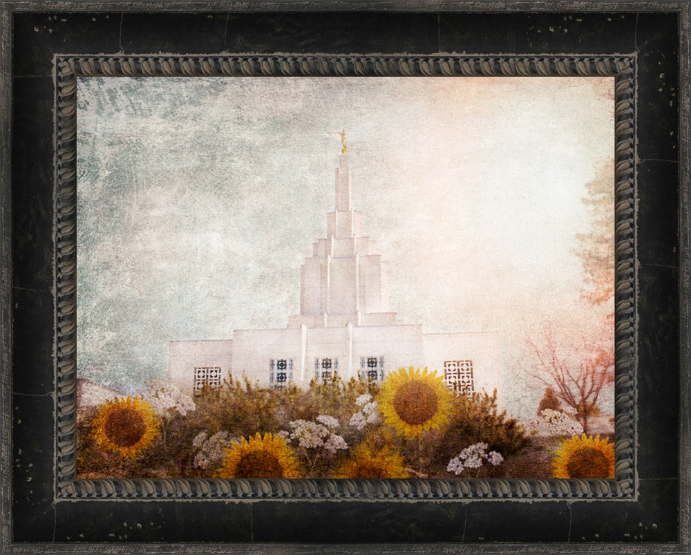 Idaho Falls Temple - Brightness of Hope by Mandy Jane Williams