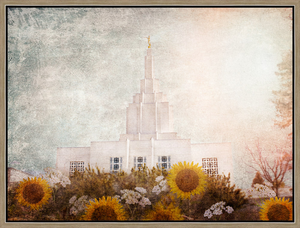 Idaho Falls Temple - Brightness of Hope by Mandy Jane Williams