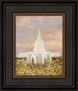 Idaho Falls Temple - Giving Rest by Mandy Jane Williams