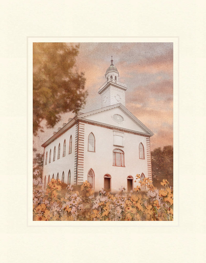 Kirtland Ohio Temple - House of Faith by Mandy Jane Williams