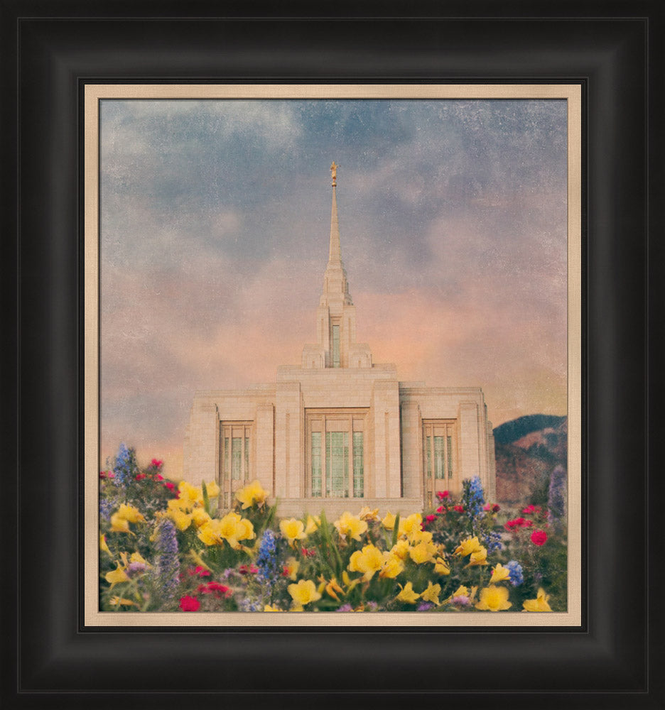 Ogden Temple - Warmth and Clarity by Mandy Jane Williams