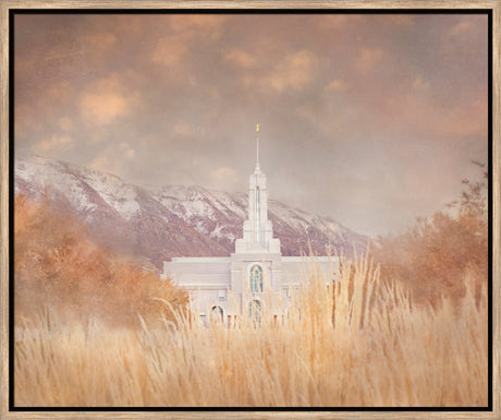 Mount Timpanogos Temple - Stillness by Mandy Jane Williams