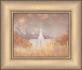 Mount Timpanogos Temple - Stillness by Mandy Jane Williams