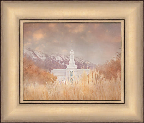 Mount Timpanogos Temple - Stillness by Mandy Jane Williams