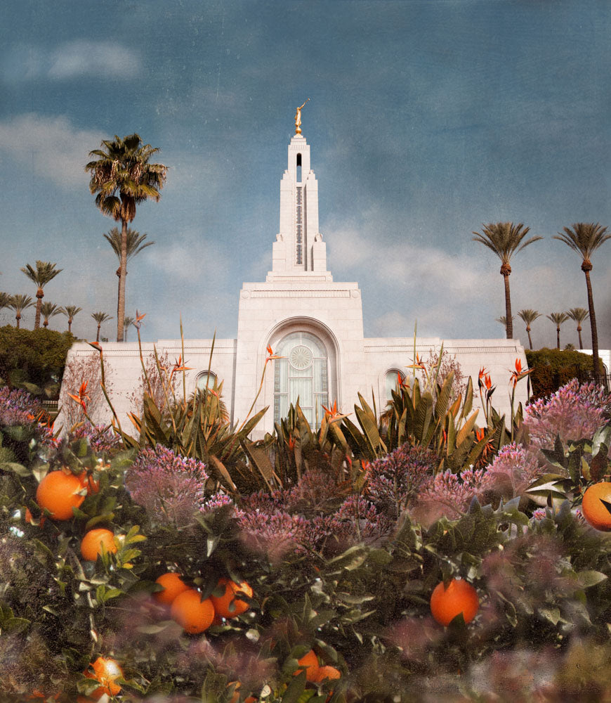 Redlands Temple - Fruitful by Mandy Jane Williams