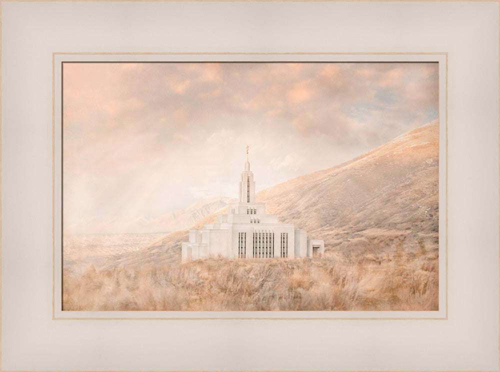 Draper Utah Temple - Holy Ground by Mandy Jane Williams