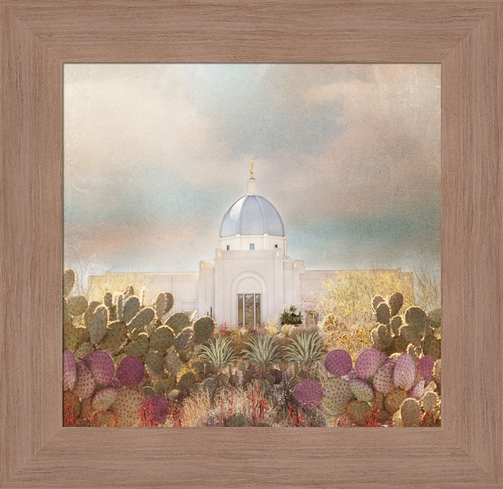 Tucson Temple - Desert Shall Rejoice by Mandy Jane Williams