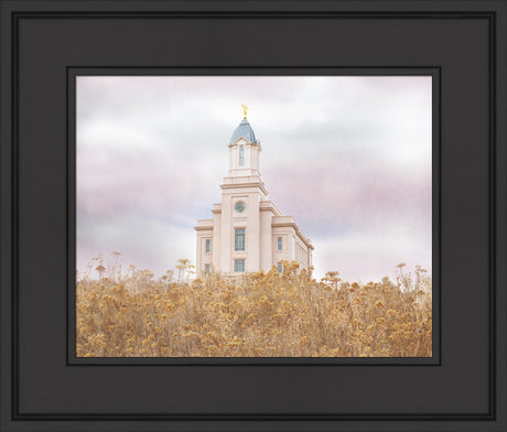 Cedar City Temple - Light On the Hill by Mandy Jane Williams