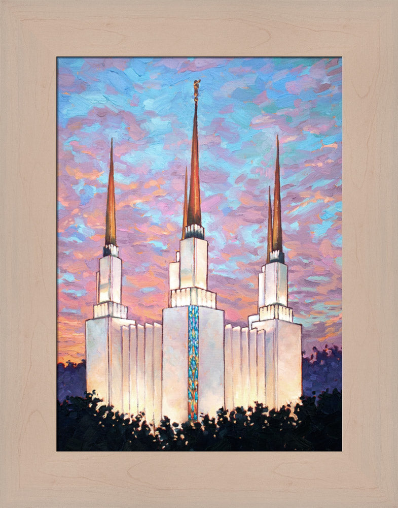 Washington DC Temple - Sunset