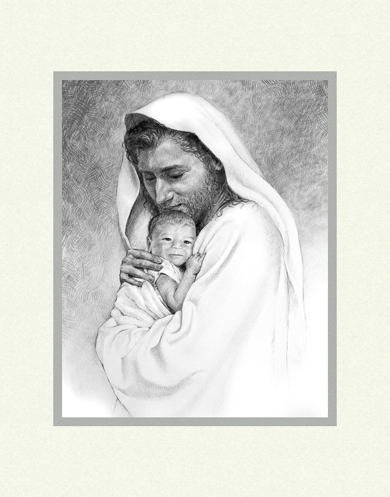 Christ with Child by Megan Rieker