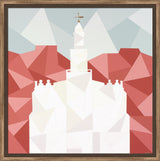 St. George Utah Temple - Geometric  by Madison Wardle