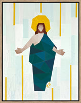 Christ in Blue Robe by Madison Wardle