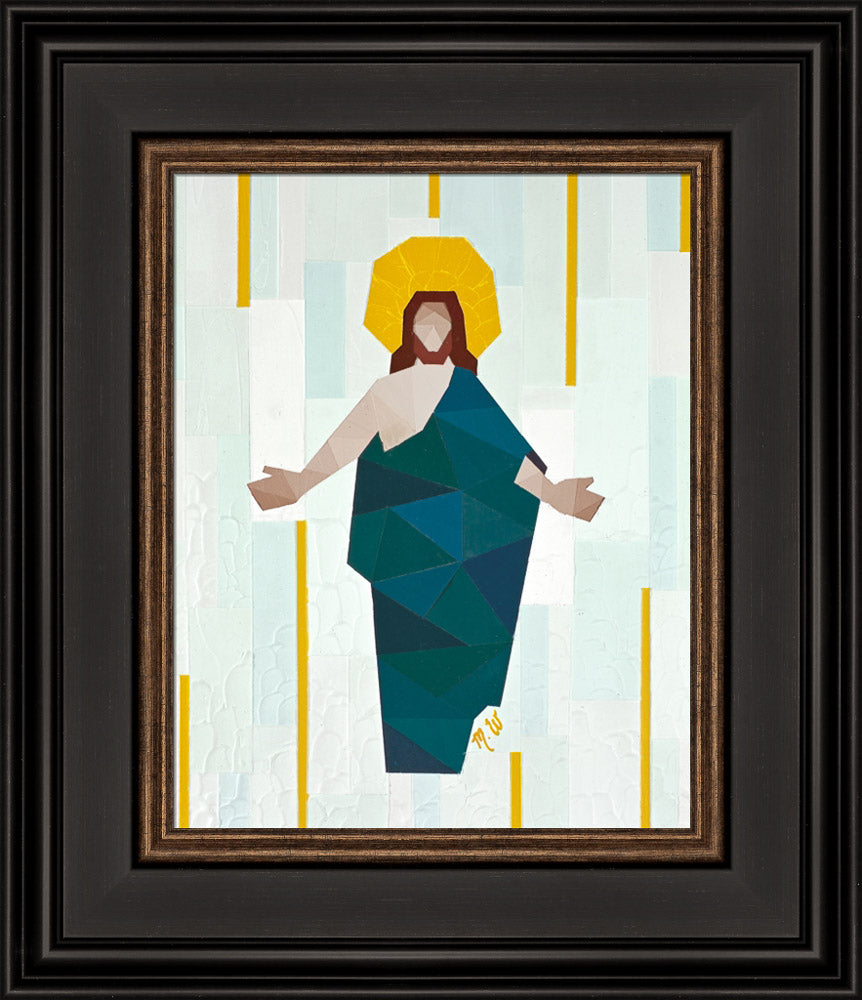 Christ in Blue Robe by Madison Wardle