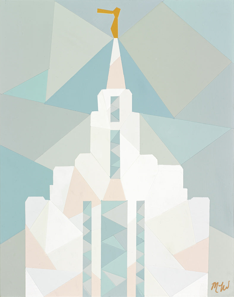 Oquirrh Mountain Temple by Madison Wardle