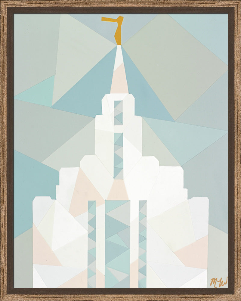 Oquirrh Mountain Temple by Madison Wardle