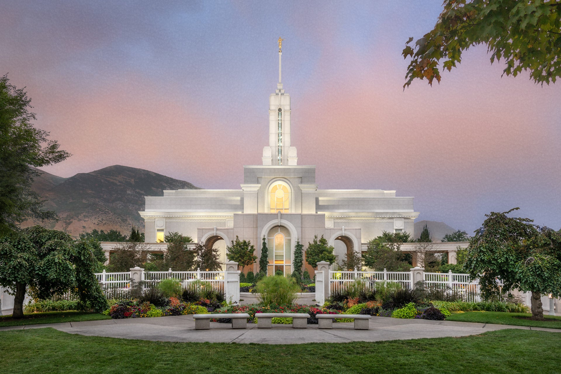 Mt Timpanogos Temple - A House of Peace by Robert A Boyd