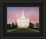 St George Temple - Eventide by Robert A Boyd