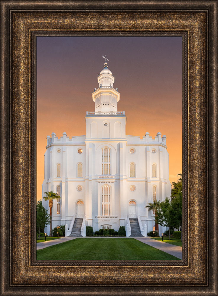 St George Temple - Amazing Grace by Robert A Boyd