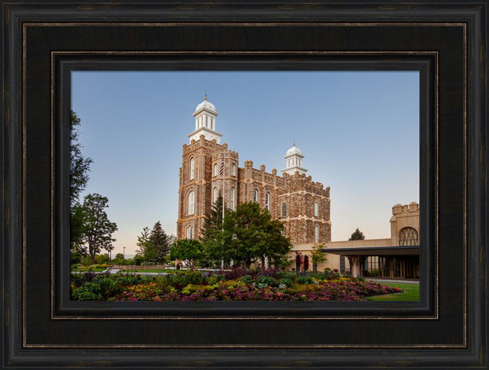 Logan Temple - Clear Morning by Robert A Boyd