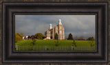 Logan Temple - Spring Panoramic by Robert A Boyd