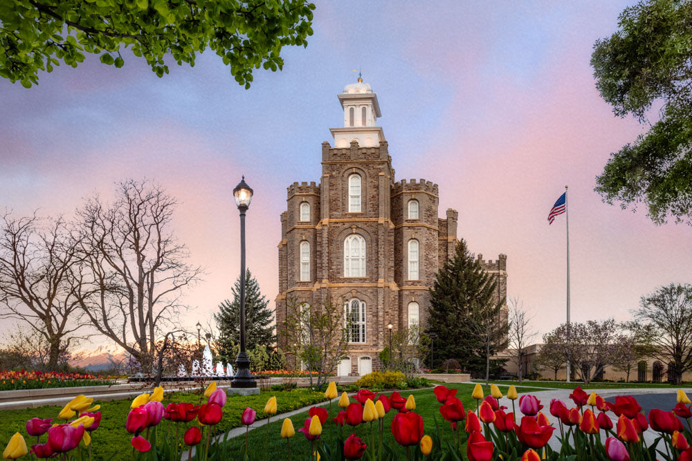 Logan Temple - A House of Peace by Robert A Boyd