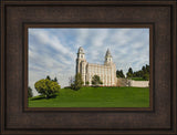 Manti Temple - Summer Lawn by Robert A Boyd