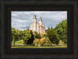 Manti Temple - Chrome Series by Robert A Boyd