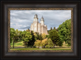 Manti Temple - Chrome Series by Robert A Boyd