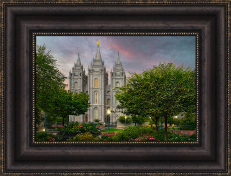 Salt Lake Temple - Eden by Robert A Boyd