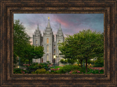 Salt Lake Temple - Eden by Robert A Boyd