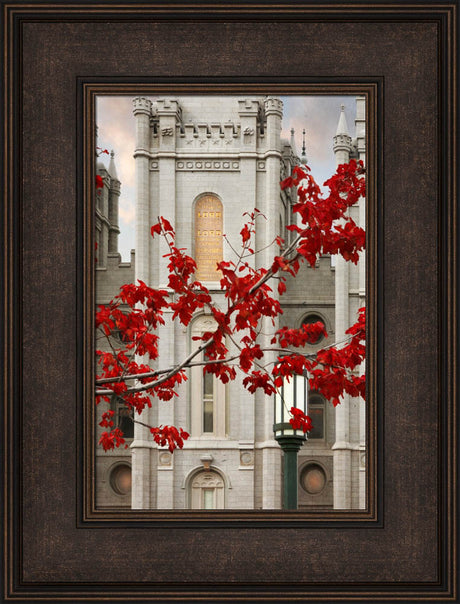 Salt Lake Temple - Veneration by Robert A Boyd