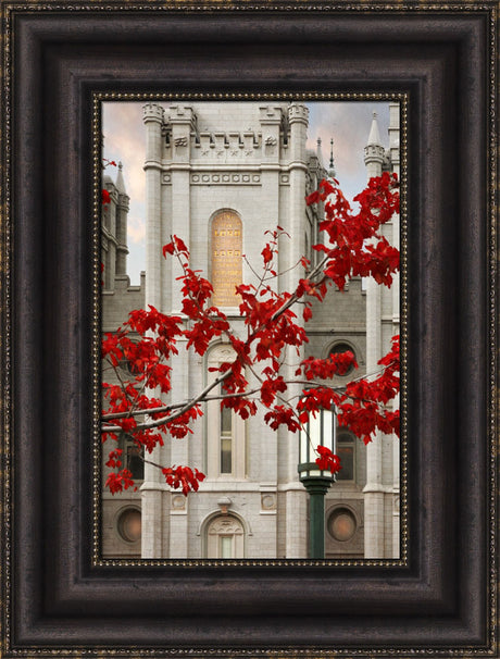 Salt Lake Temple - Veneration by Robert A Boyd