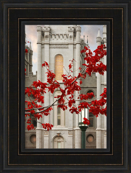 Salt Lake Temple - Veneration by Robert A Boyd