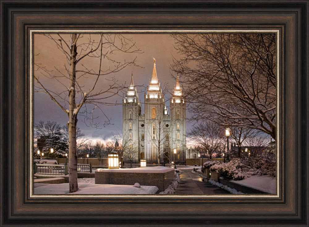 Salt Lake Temple - Sanctuary by Robert A Boyd
