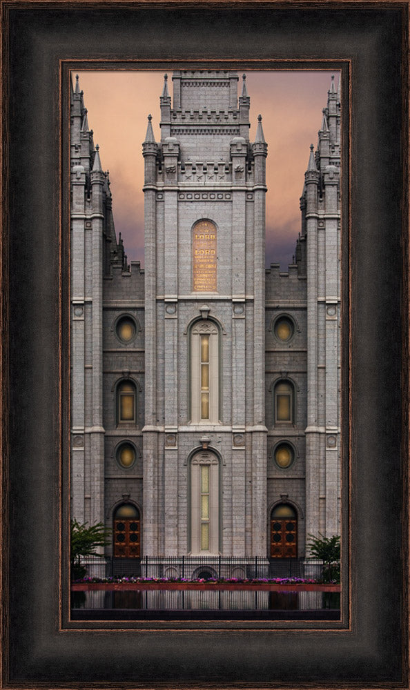 Salt Lake Temple - A Mighty Fortress by Robert A Boyd